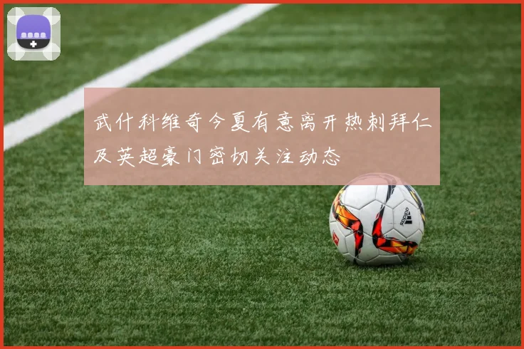 武什科维奇今夏有意离开热刺拜仁及英超豪门密切关注动态